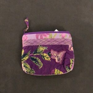 April Cornell patchwork small cosmetic bag